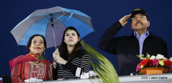 Desfile del Ejército de Nicaragua en saludo a su 38 aniversario