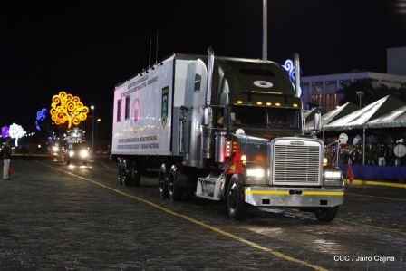 Desfile del Ejército de Nicaragua en saludo a su 38 aniversario