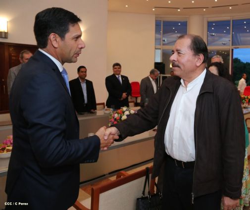 Presidente Daniel se reúne con directivos de AMCHAM