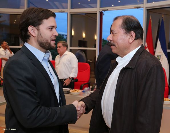 Presidente Daniel se reúne con directivos de AMCHAM