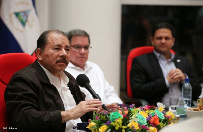 Presidente Daniel se reúne con directivos de AMCHAM