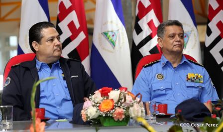 Daniel y Rosario clausuran XXIII reunión de la Comisión de Jefes y Directores de Policías de Centroamérica, México, el Caribe y Colombia