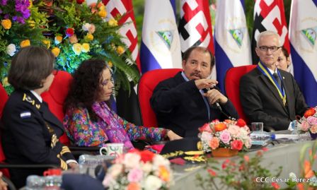 Daniel y Rosario clausuran XXIII reunión de la Comisión de Jefes y Directores de Policías de Centroamérica, México, el Caribe y Colombia