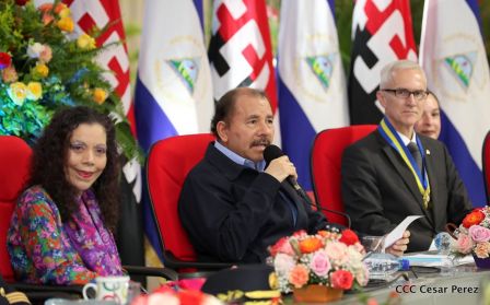 Daniel y Rosario clausuran XXIII reunión de la Comisión de Jefes y Directores de Policías de Centroamérica, México, el Caribe y Colombia