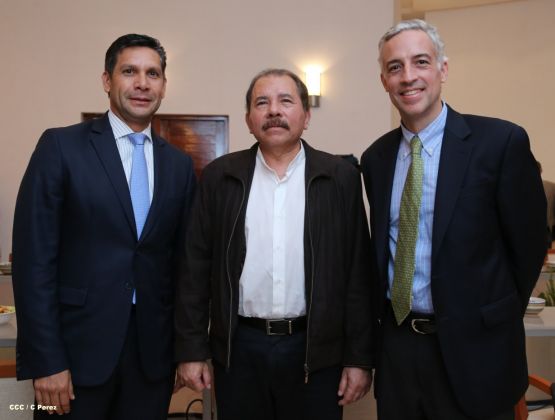 Presidente Daniel se reúne con directivos de AMCHAM