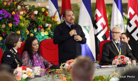 Daniel y Rosario clausuran XXIII reunión de la Comisión de Jefes y Directores de Policías de Centroamérica, México, el Caribe y Colombia