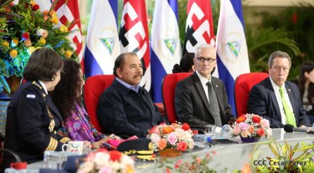 Daniel y Rosario clausuran XXIII reunión de la Comisión de Jefes y Directores de Policías de Centroamérica, México, el Caribe y Colombia