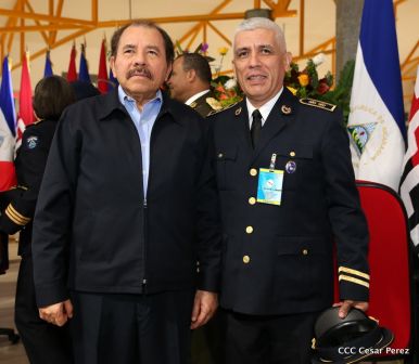 Daniel y Rosario clausuran XXIII reunión de la Comisión de Jefes y Directores de Policías de Centroamérica, México, el Caribe y Colombia
