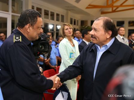 Daniel y Rosario clausuran XXIII reunión de la Comisión de Jefes y Directores de Policías de Centroamérica, México, el Caribe y Colombia