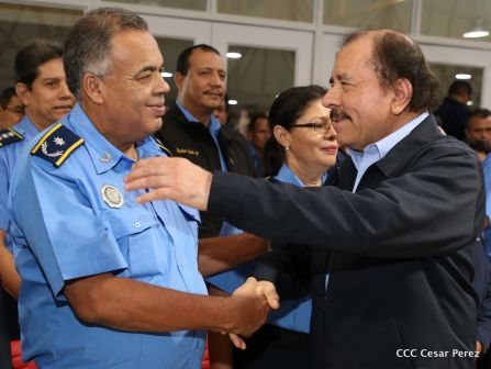 Daniel y Rosario clausuran XXIII reunión de la Comisión de Jefes y Directores de Policías de Centroamérica, México, el Caribe y Colombia