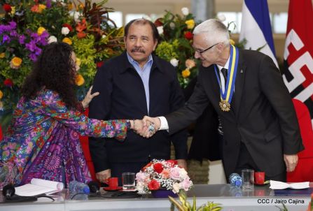 Daniel y Rosario clausuran XXIII reunión de la Comisión de Jefes y Directores de Policías de Centroamérica, México, el Caribe y Colombia