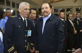 Daniel y Rosario clausuran XXIII reunión de la Comisión de Jefes y Directores de Policías de Centroamérica, México, el Caribe y Colombia