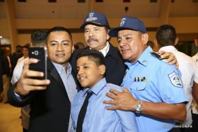 Acto del 38 Aniversario de fundación de la Policía Nacional