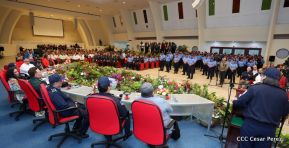 Acto del 38 Aniversario de fundación de la Policía Nacional