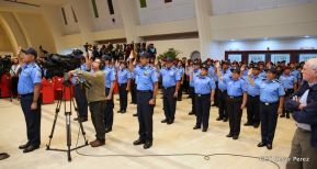 Acto del 38 Aniversario de fundación de la Policía Nacional