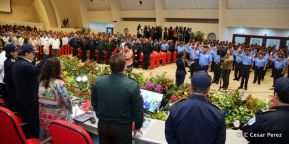 Acto del 38 Aniversario de fundación de la Policía Nacional