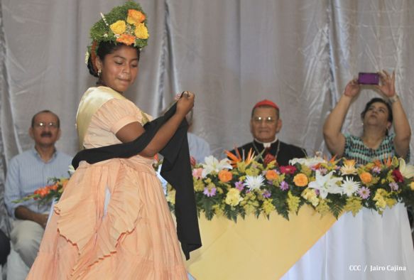 Celebración del Onomástico del Cardenal Miguel en Masaya