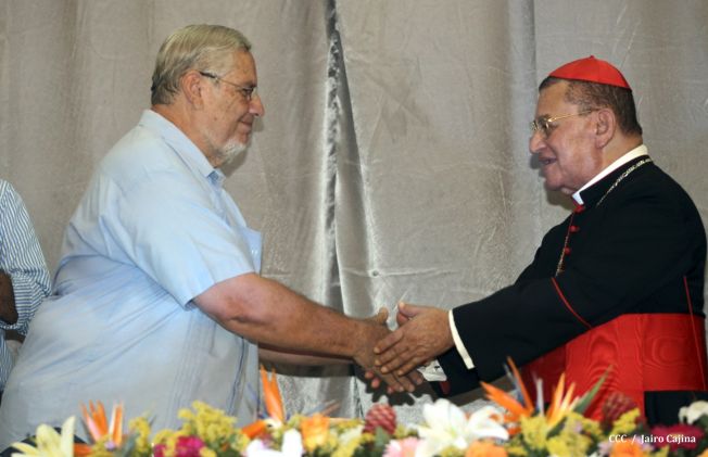 Celebración del Onomástico del Cardenal Miguel en Masaya