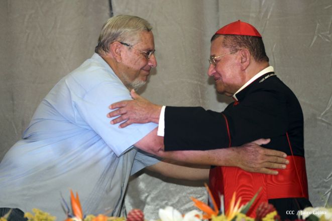 Celebración del Onomástico del Cardenal Miguel en Masaya