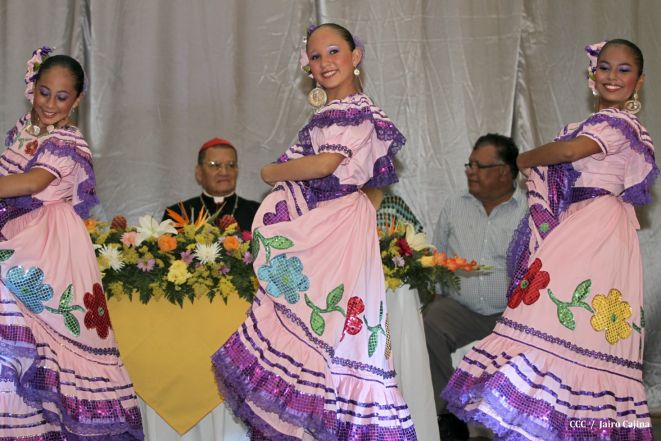 Celebración del Onomástico del Cardenal Miguel en Masaya