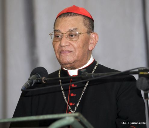 Celebración del Onomástico del Cardenal Miguel en Masaya