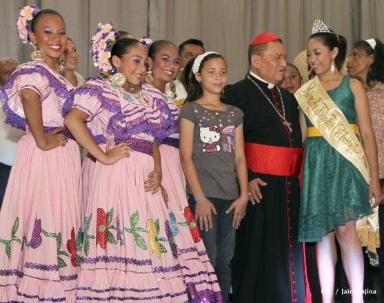 Celebración del Onomástico del Cardenal Miguel en Masaya