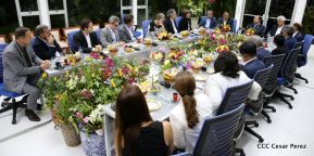 Reunión del Presidente Daniel con Directores del Banco Mundial