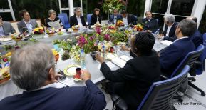 Reunión del Presidente Daniel con Directores del Banco Mundial