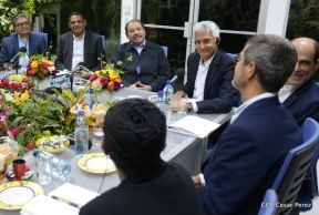 Reunión del Presidente Daniel con Directores del Banco Mundial