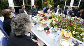 Reunión del Presidente Daniel con Directores del Banco Mundial