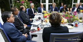 Reunión del Presidente Daniel con Directores del Banco Mundial