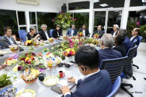 Reunión del Presidente Daniel con Directores del Banco Mundial