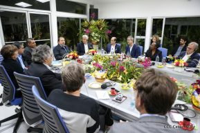 Reunión del Presidente Daniel con Directores del Banco Mundial