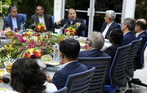 Reunión del Presidente Daniel con Directores del Banco Mundial