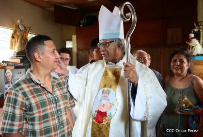 Masaya celebra a su santo patrono