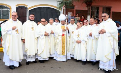 Masaya celebra a su santo patrono