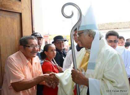Masaya celebra a su santo patrono