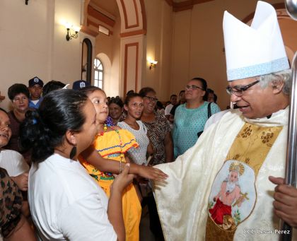 Masaya celebra a su santo patrono