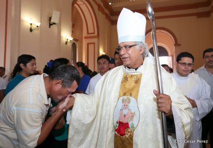 Masaya celebra a su santo patrono