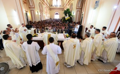 Masaya celebra a su santo patrono