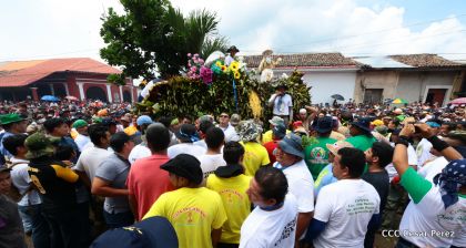 Masaya celebra a su santo patrono