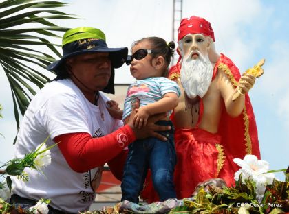 Masaya celebra a su santo patrono