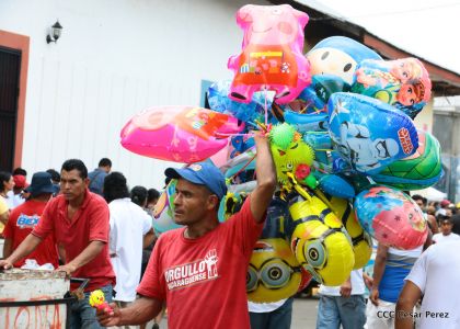 Masaya celebra a su santo patrono