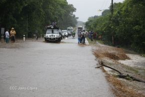 Imágenes de las afectaciones de la Tormenta Tropical Nate en Nicaragua