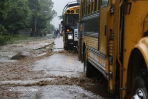 Imágenes de las afectaciones de la Tormenta Tropical Nate en Nicaragua