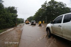 Imágenes de las afectaciones de la Tormenta Tropical Nate en Nicaragua