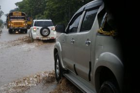 Imágenes de las afectaciones de la Tormenta Tropical Nate en Nicaragua