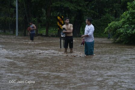 Imágenes de las afectaciones de la Tormenta Tropical Nate en Nicaragua