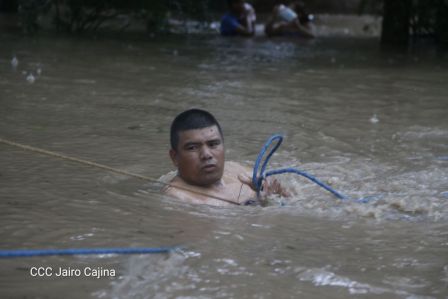 Imágenes de las afectaciones de la Tormenta Tropical Nate en Nicaragua