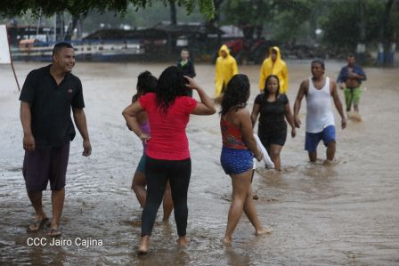 Imágenes de las afectaciones de la Tormenta Tropical Nate en Nicaragua